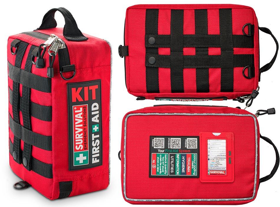 Where should you place the first aid kits at your workplace?