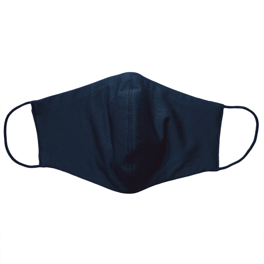 3ply Reusable, Washable Cloth Face Mask, S-M, Black