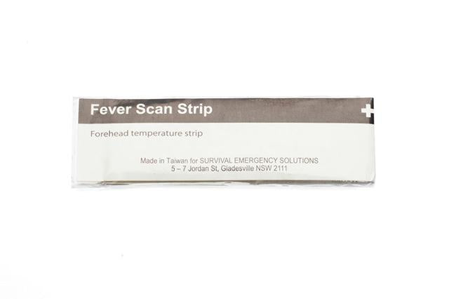 Fever scan strip