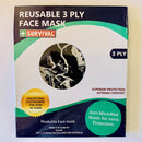 3ply Reusable, Washable Cloth Face Mask, Marble