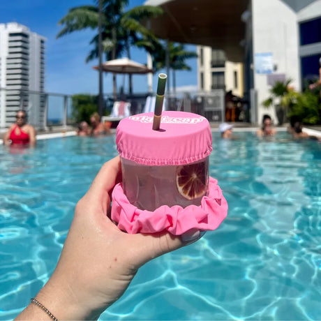 NightCap Scrunchie Pink