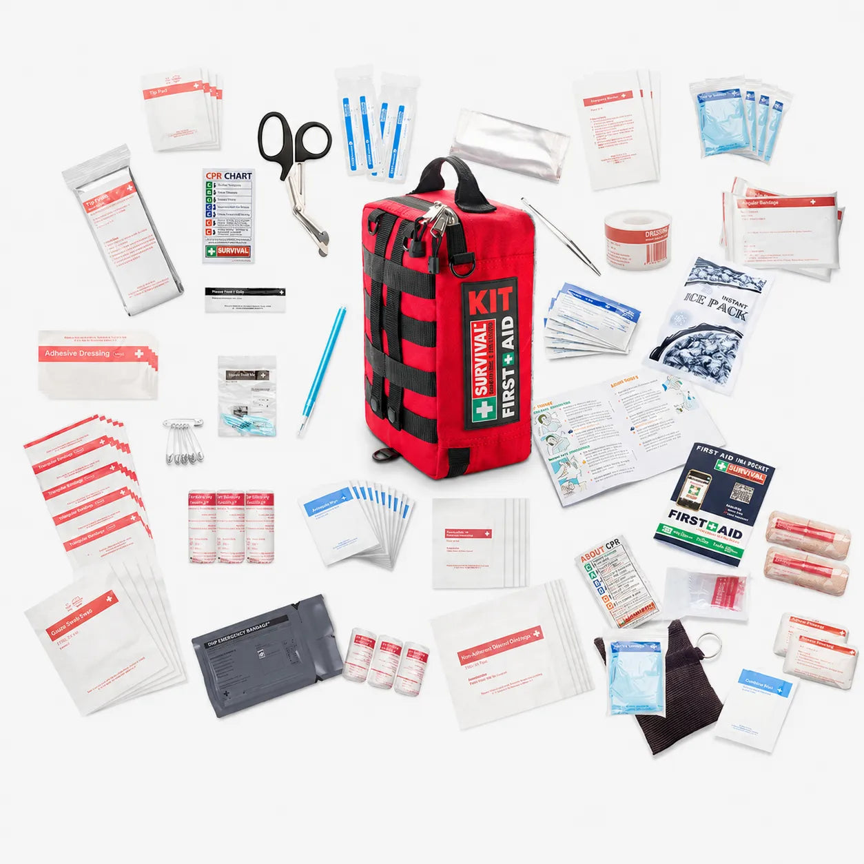 SURVIVAL Work/Home First Aid KIT (USA Model)