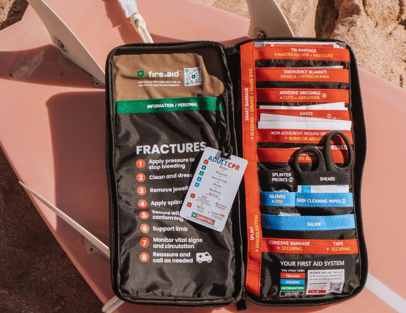 Color Coding In First Aid SURVIVAL Hiking First Aid KIT