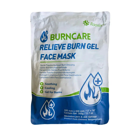 Hydrogel Burn Face Mask Dressing - SURVIVAL