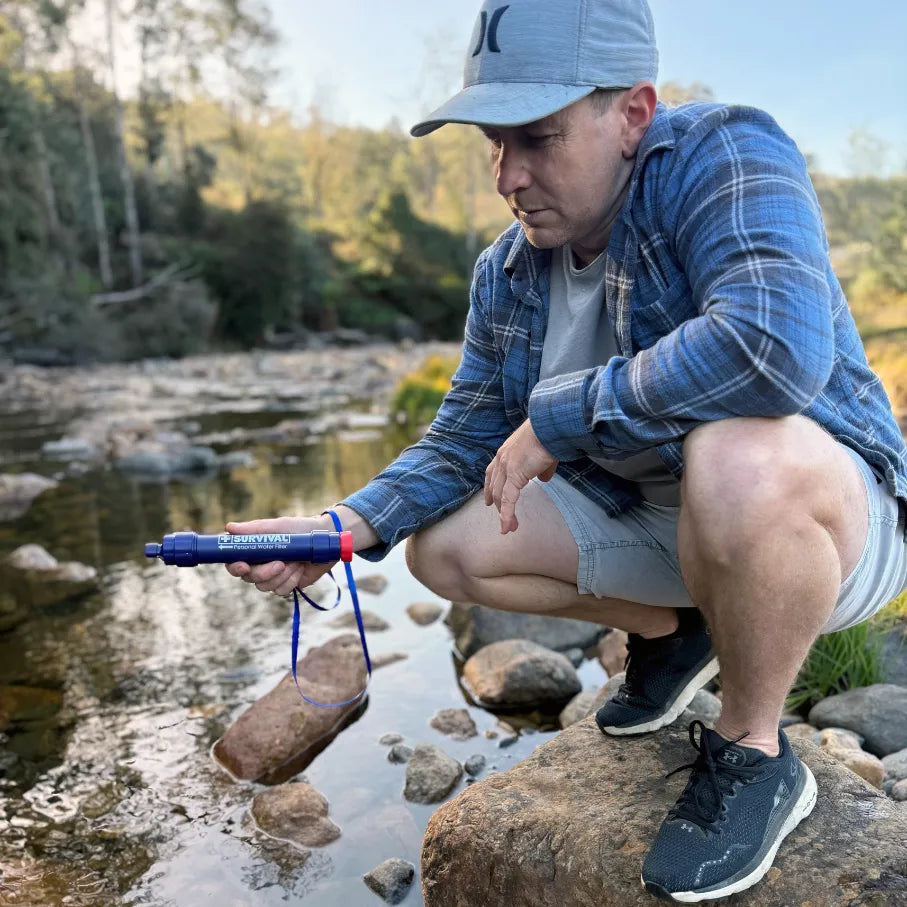 SURVIVAL Water Filter Straw - SURVIVAL