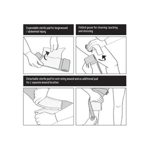 T3 Tactical Trauma Treatment Bandage - SURVIVAL