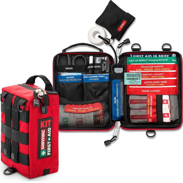 ZonGoods Emergency Survival Kit and First Aid Kit, 232Pcs