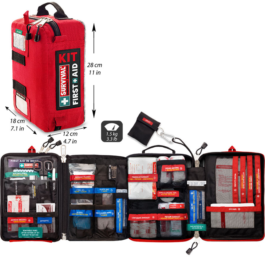 SURVIVAL Work/Home First Aid KIT (Detachable)