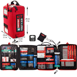SURVIVAL Work/Home First Aid KIT (Detachable)