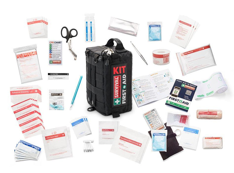 MEDca First Aid Kit 2-in-1 1st Aid & Mini Travel Car First Aid Kit Pack of  152 Piece 