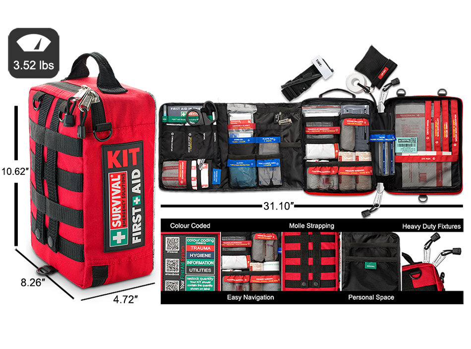 SURVIVAL Work/Home First Aid KIT (USA Model)